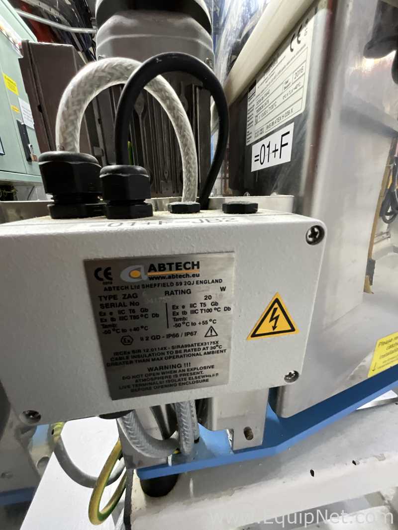 Alimentador de Parafuso aço inox Brabender Technologie DDW-M-FW40