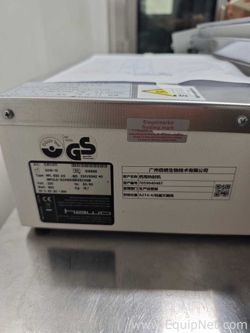 Sopladora Ostwald Life Technologies HAWO-hpI630AS