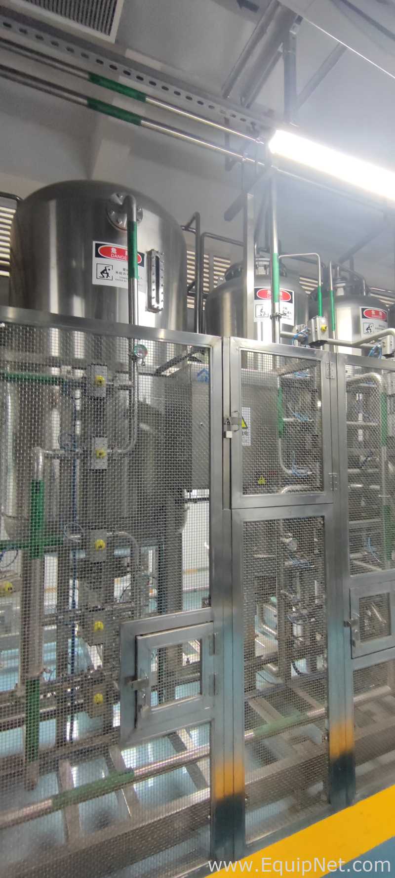 Sistema de Purificação e Destilação de Água Truking Watertown Pharmaceutical Equipment Co., Ltd. PWG8000-P-H2E
