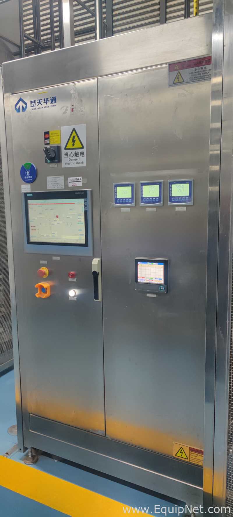 Sistema de Purificação e Destilação de Água Truking Watertown Pharmaceutical Equipment Co., Ltd. PWG8000-P-H2E