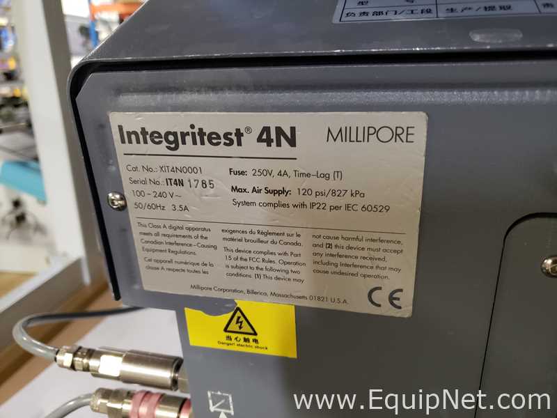 Millipore XIT4N0001 Integrity Tester - 514