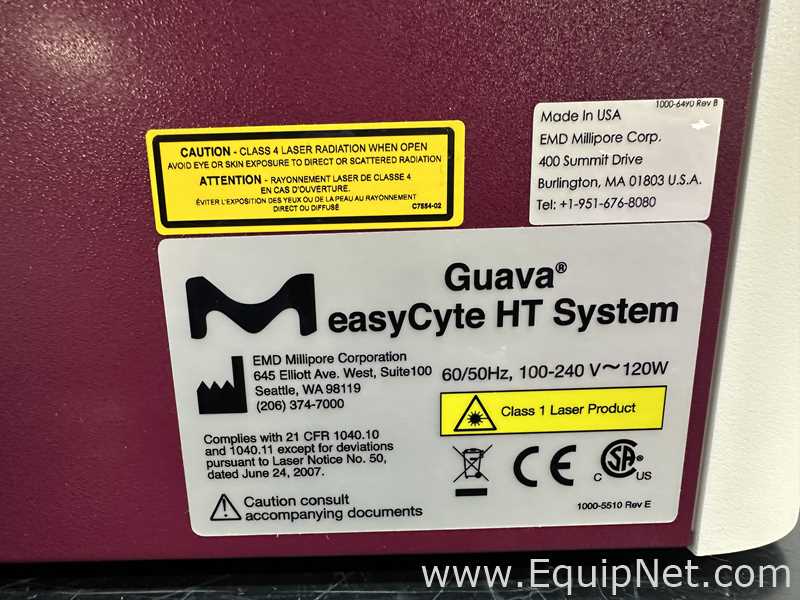 Citómetro de Flujo Millipore Guava easyCyte HT