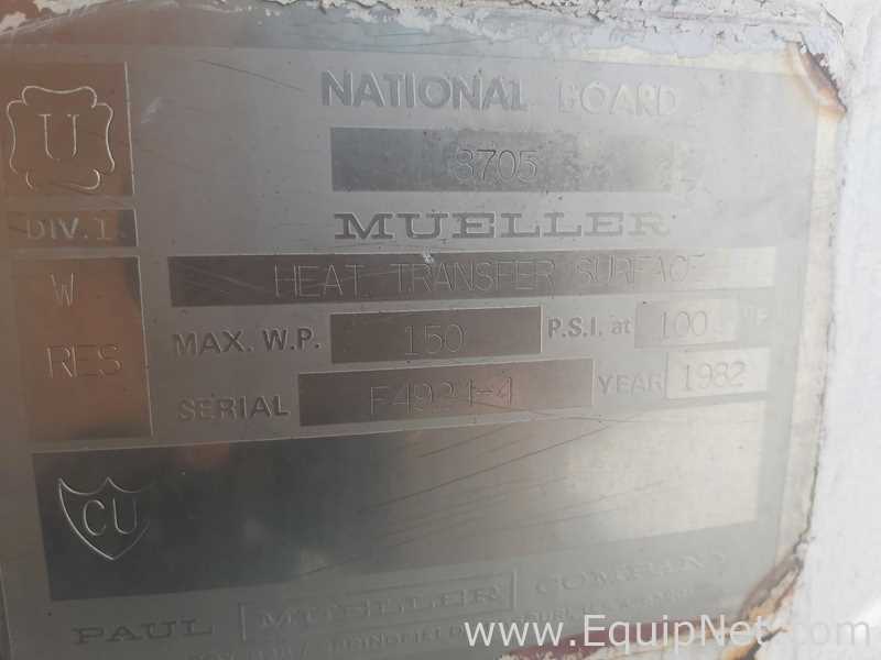 Tanque Mueller Company Requisitos de aire 19500 L