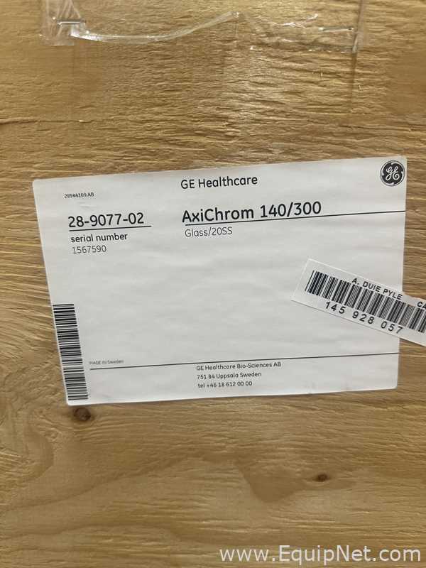 GE Healthcare Bio-Sciences AKTApilot With AKTAcrossflow And AxiChrom 140/300