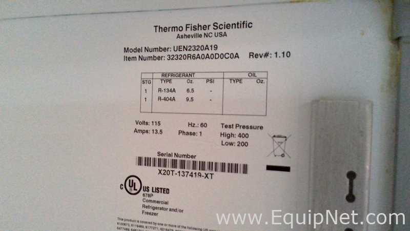 Freezer Thermo Fisher Scientific UEN2320A19