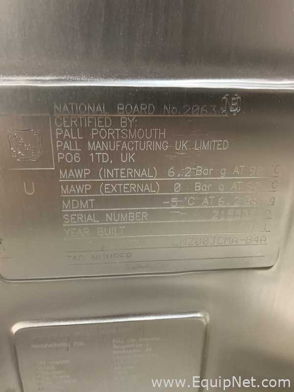Mezclador Pall Life Sciences 200 Liter