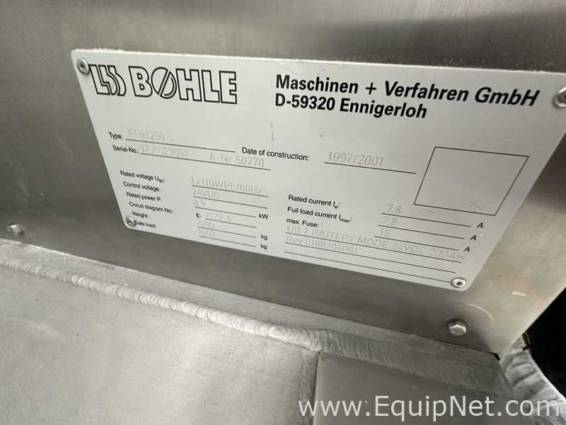 Bohle PTH1200 Container Lifter