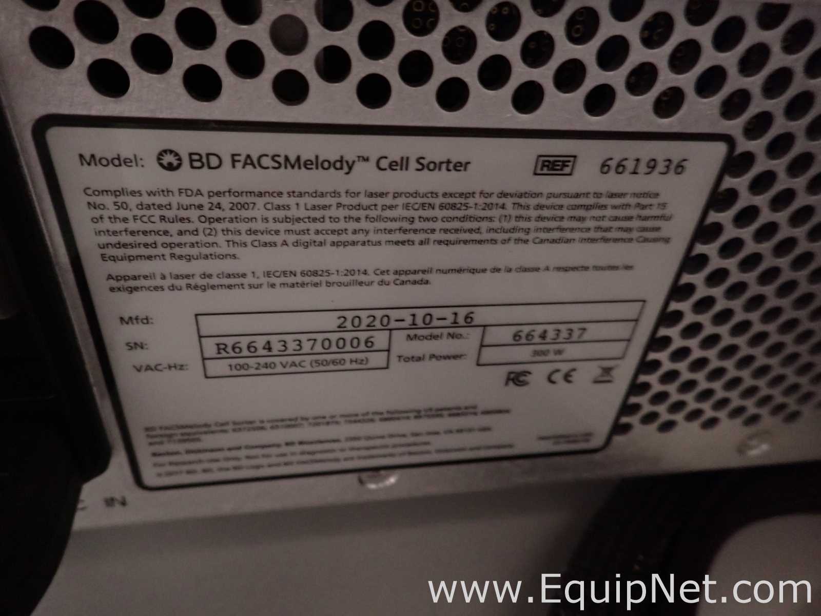BD FACSMelody Cell Sorter Flow Cytometer