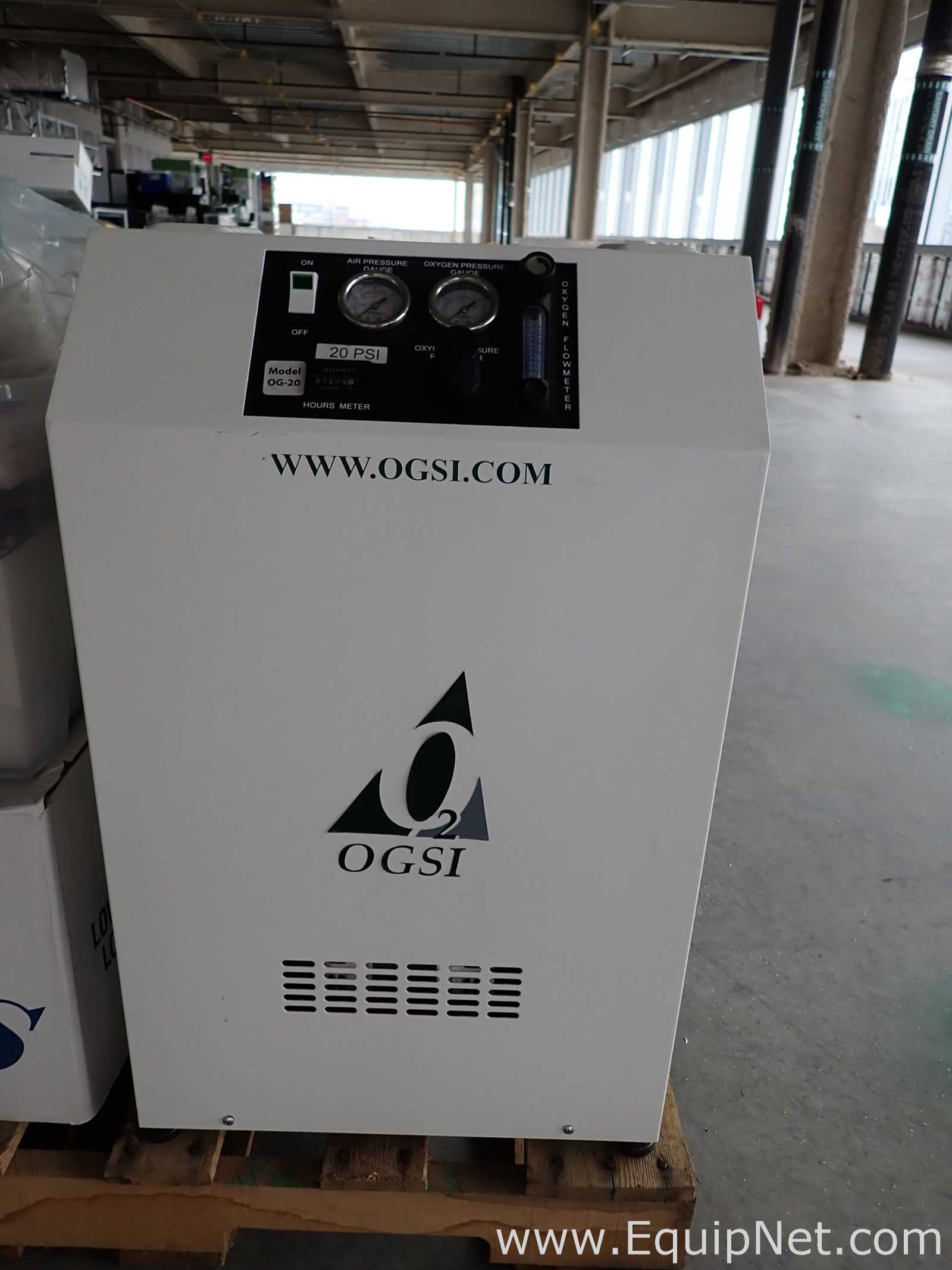 Gerador de Gás OGSI (Oxygen Generating Systems Intl.) OG-20