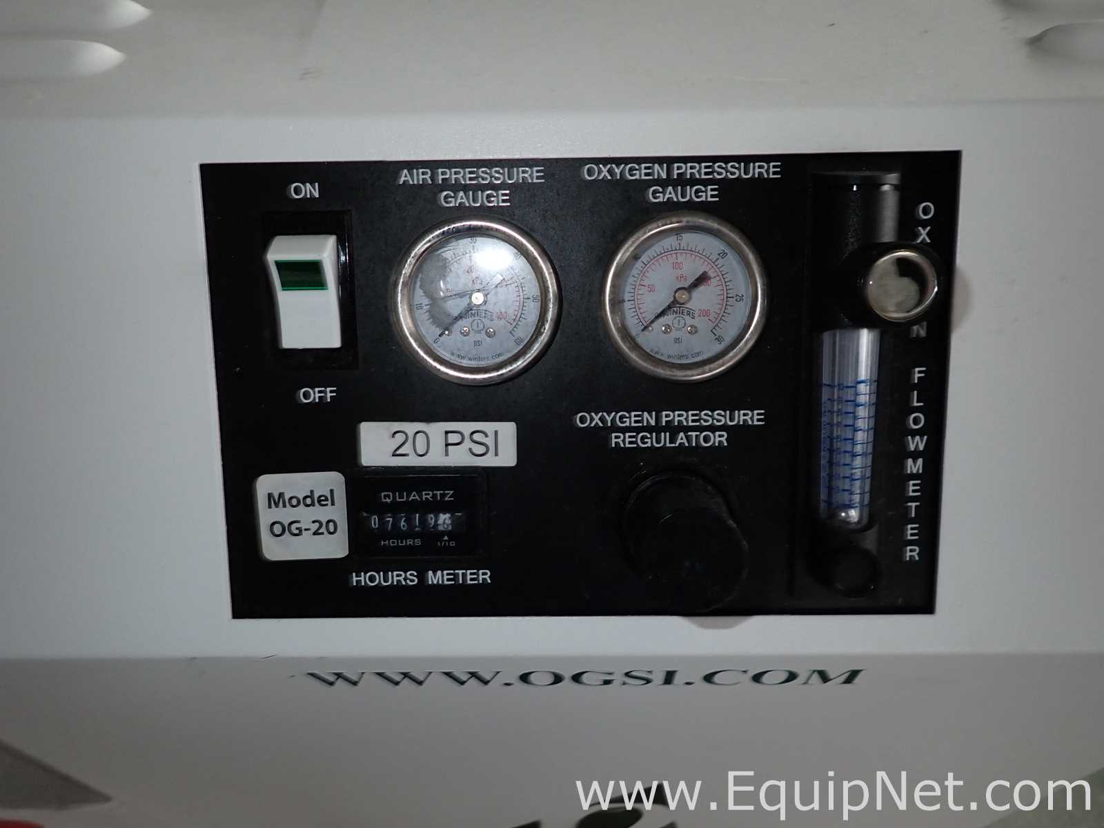 Gerador de Gás OGSI (Oxygen Generating Systems Intl.) OG-20