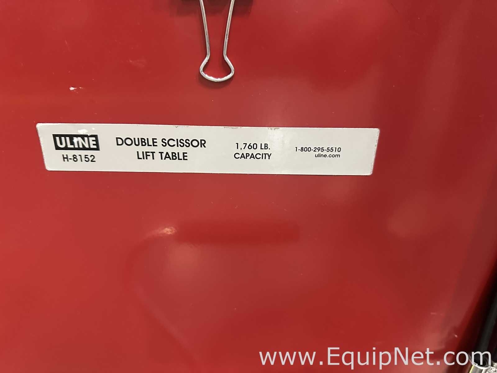 Línea de Lote de 5 Elevador Uline H-8152