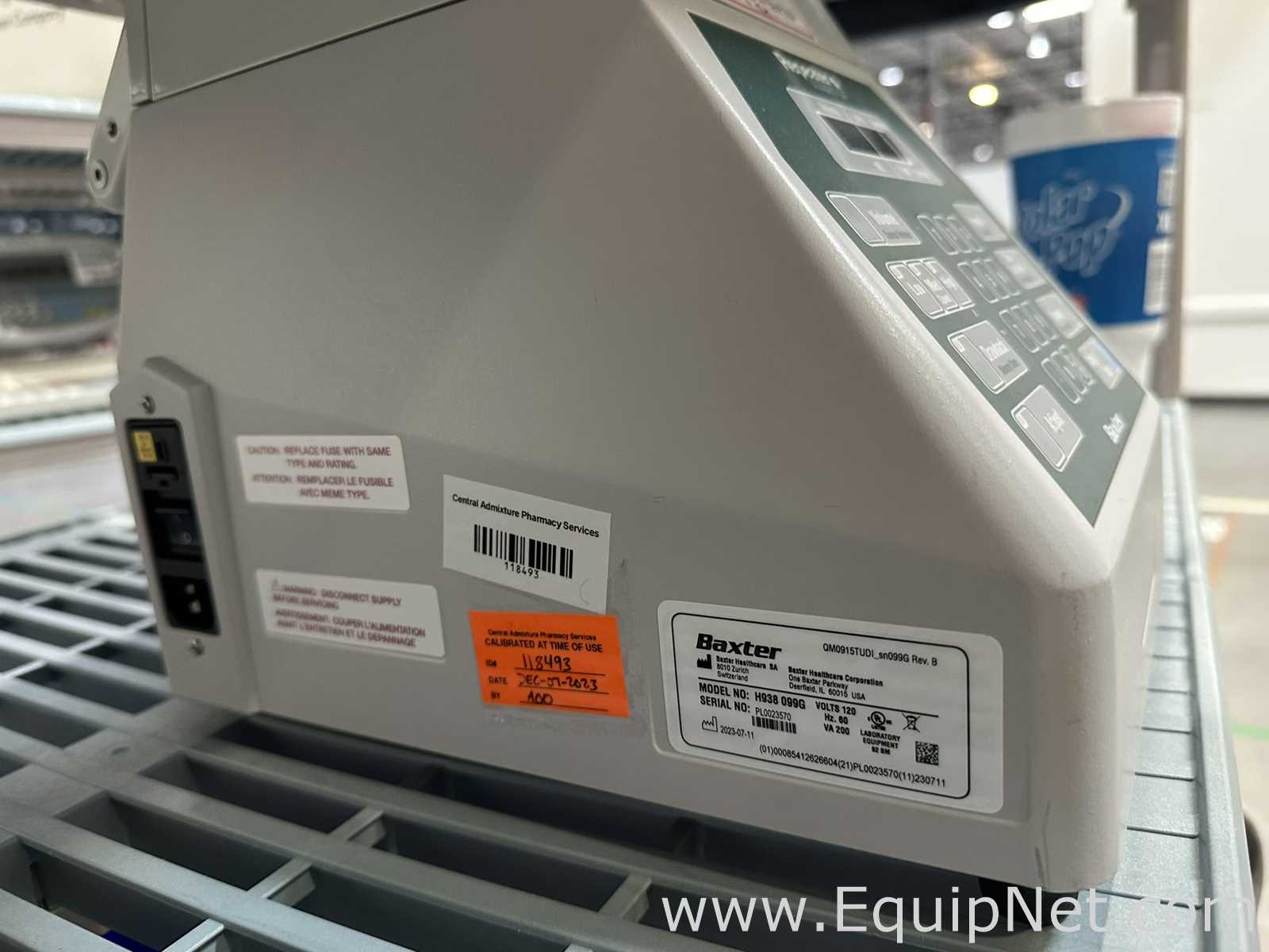 Baxter Repeater H938 099G Pharmacy Pump