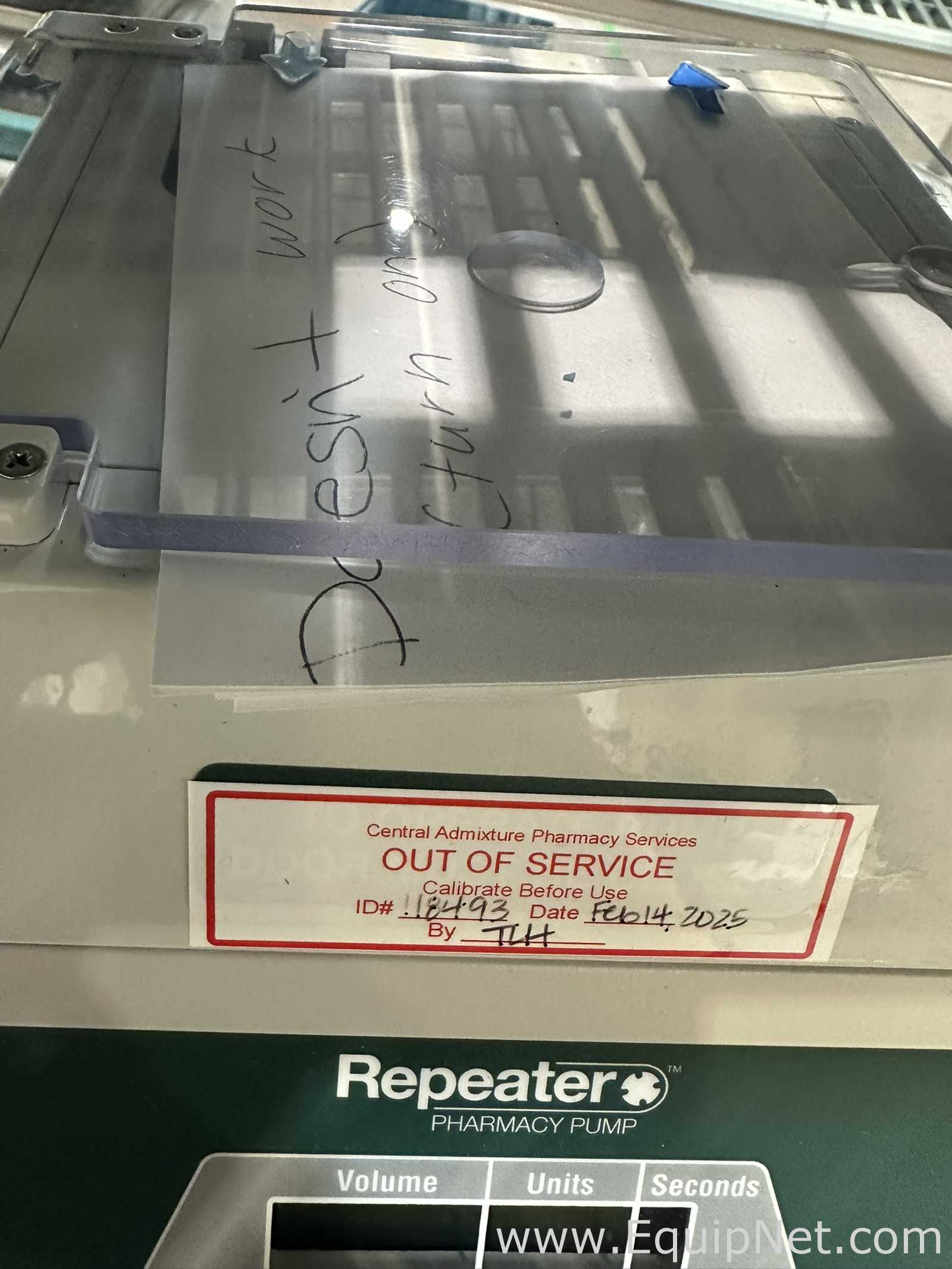 Baxter Repeater H938 099G Pharmacy Pump