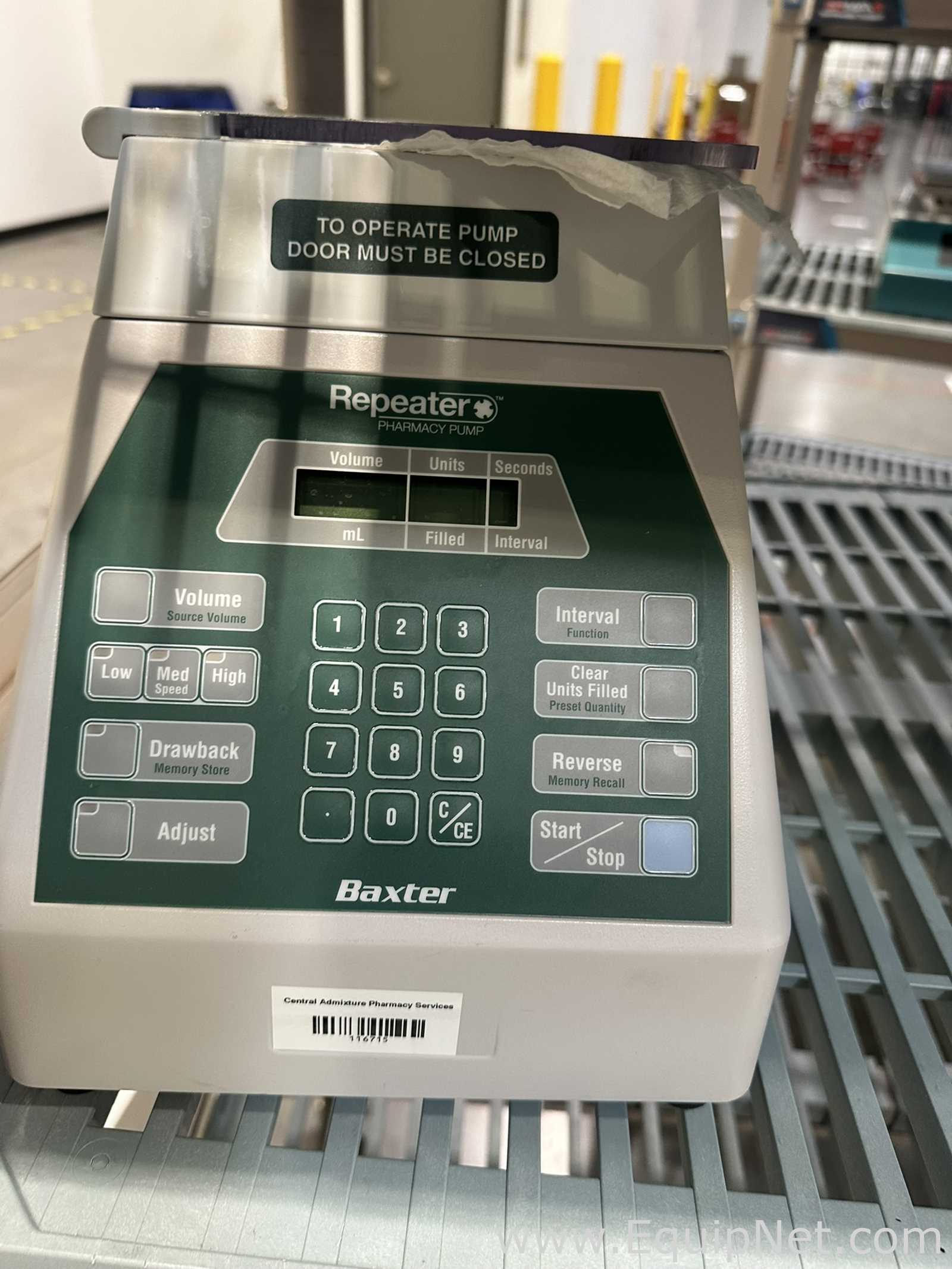 Baxter H938 099R Repeater Pharmacy Pump