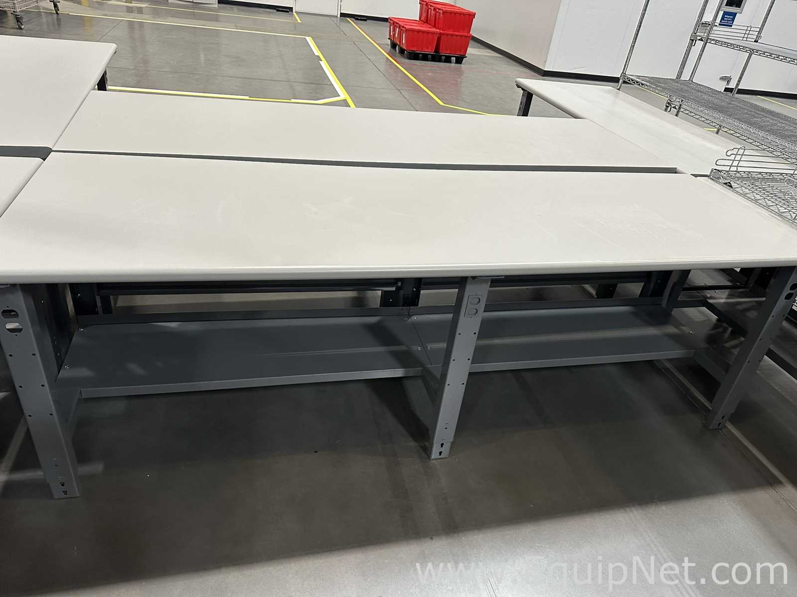 Lote de 2 Banco/ Estación de Trabajo Global Industrial 