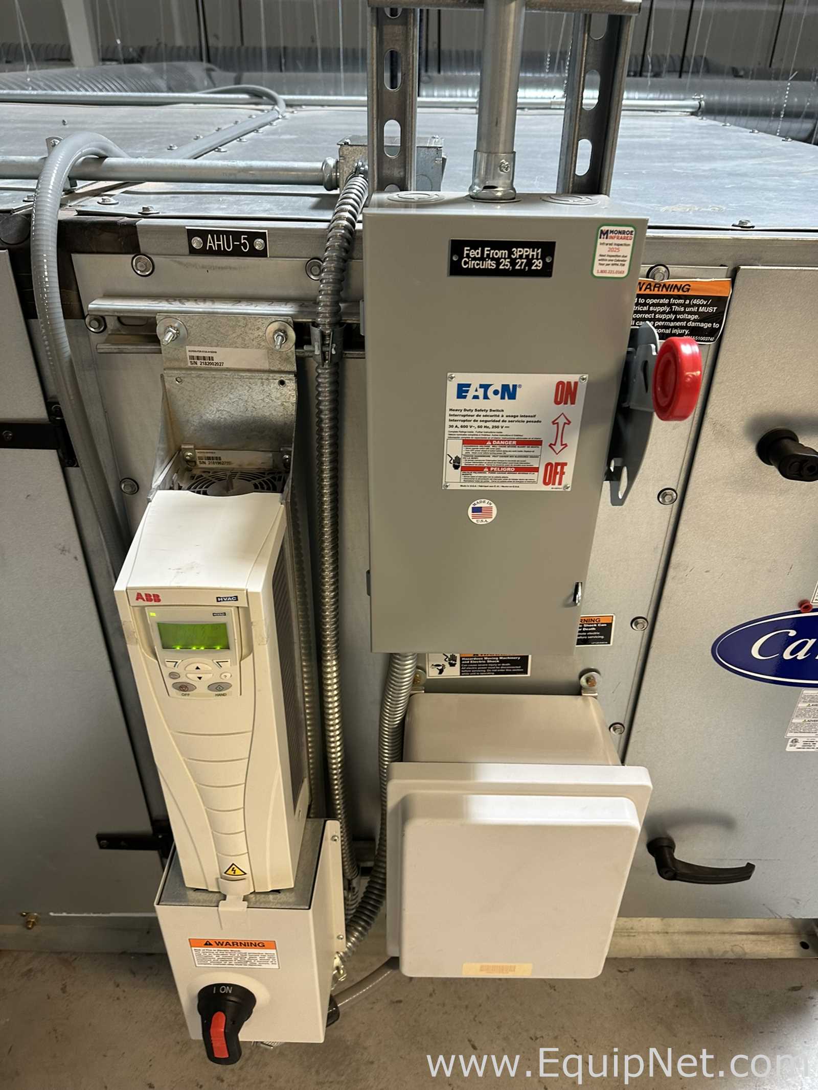 Manipulador de Ar Carrier Corporation 39MN14W025BGP11XGE