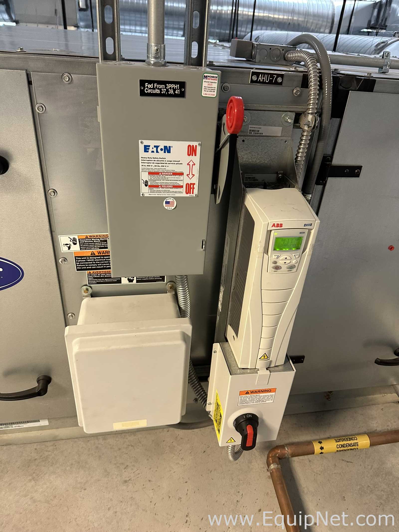 Manipulador de Ar Carrier Corporation 39MN14W025BGR11XGE