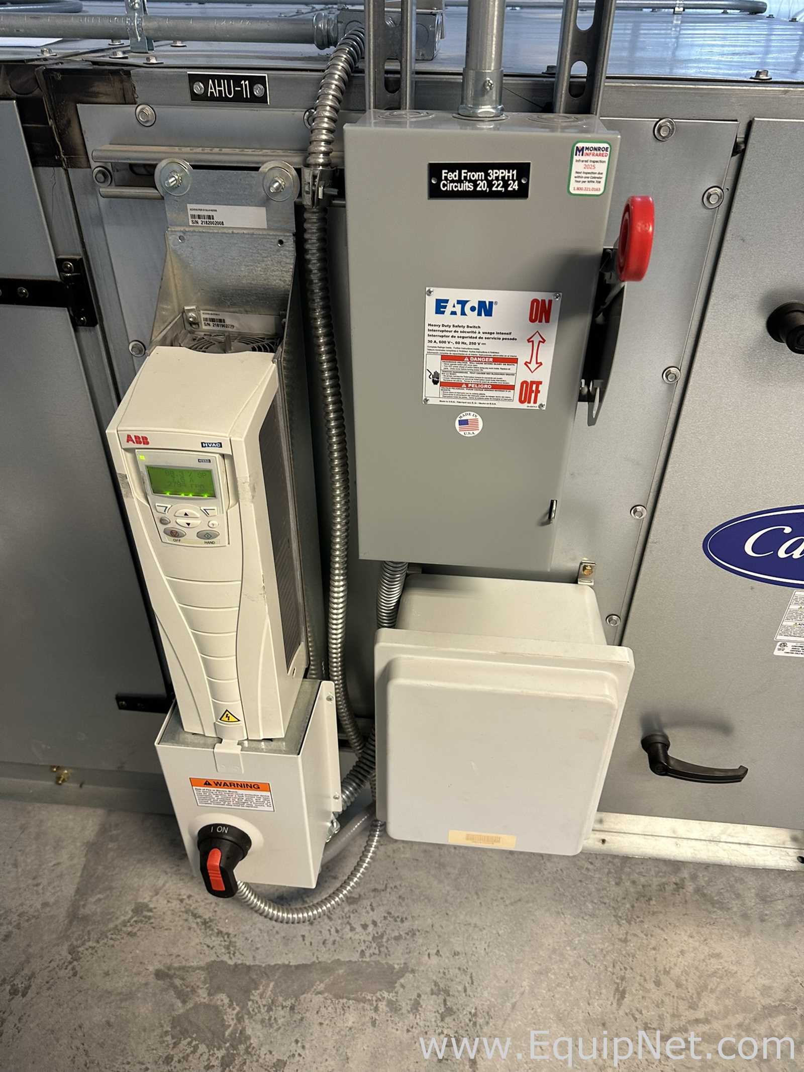 Manipulador de Ar Carrier Corporation 39MN14W025BGP11XGE