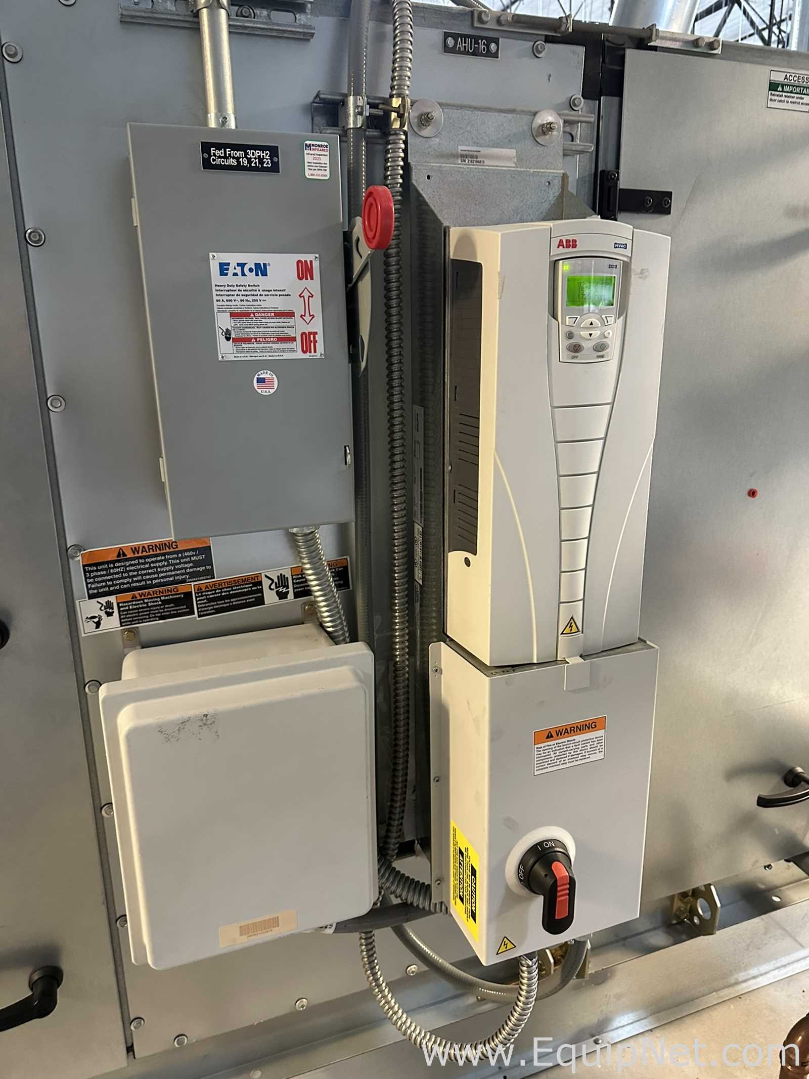 Manipulador de Ar Carrier Corporation 39MN30W025BGQ22XGE