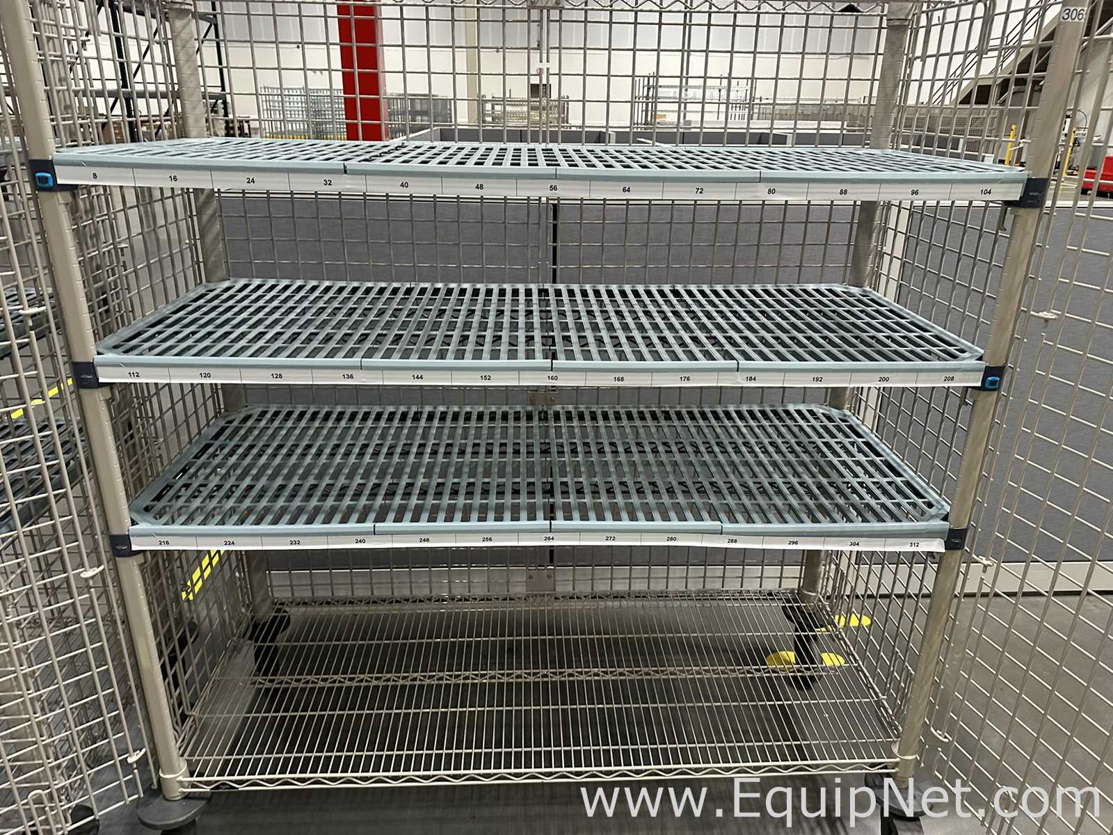 Metro Mobile Wire Shelving Security Cage Unit