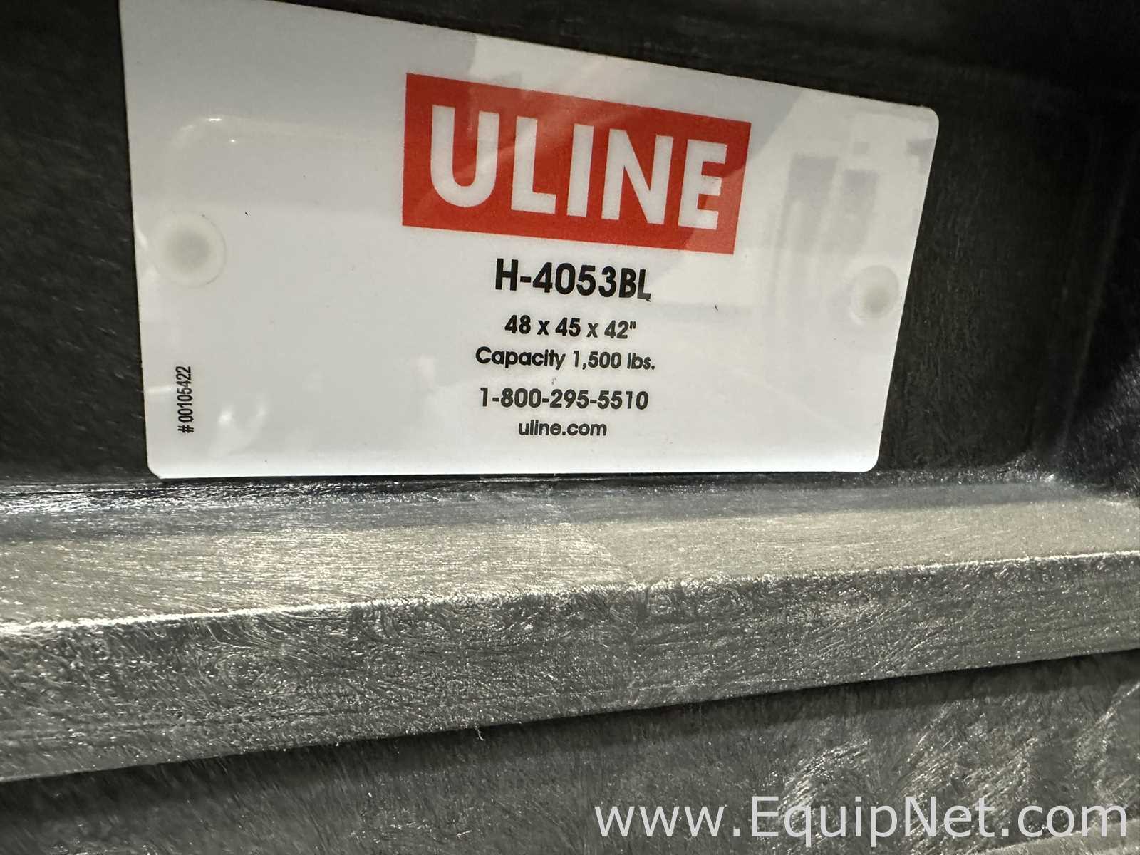 Uline H-4053BL Collapsible Bulk Container