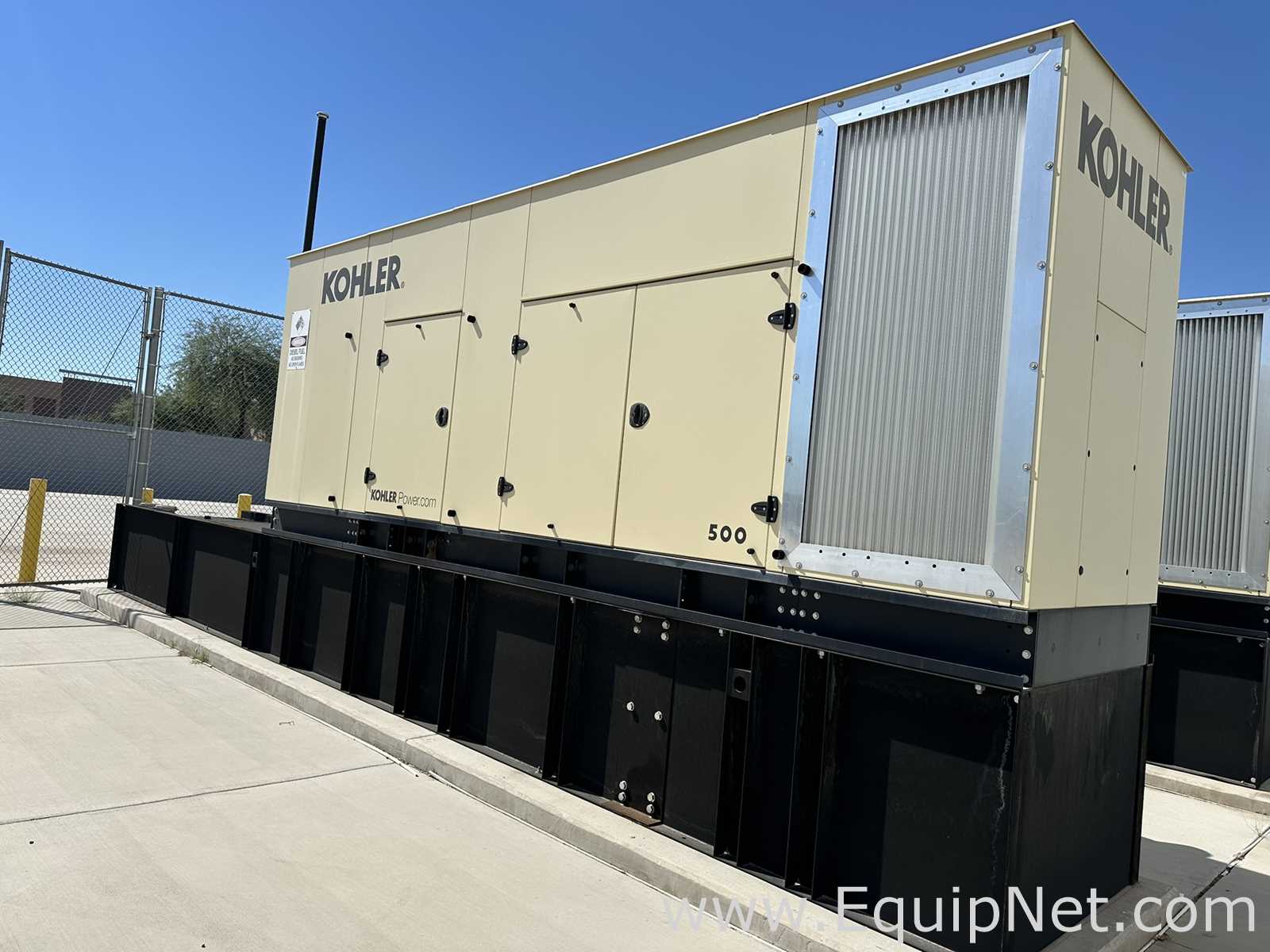 Kohler 500REOZJB 500 kW Standby Diesel Generator Set