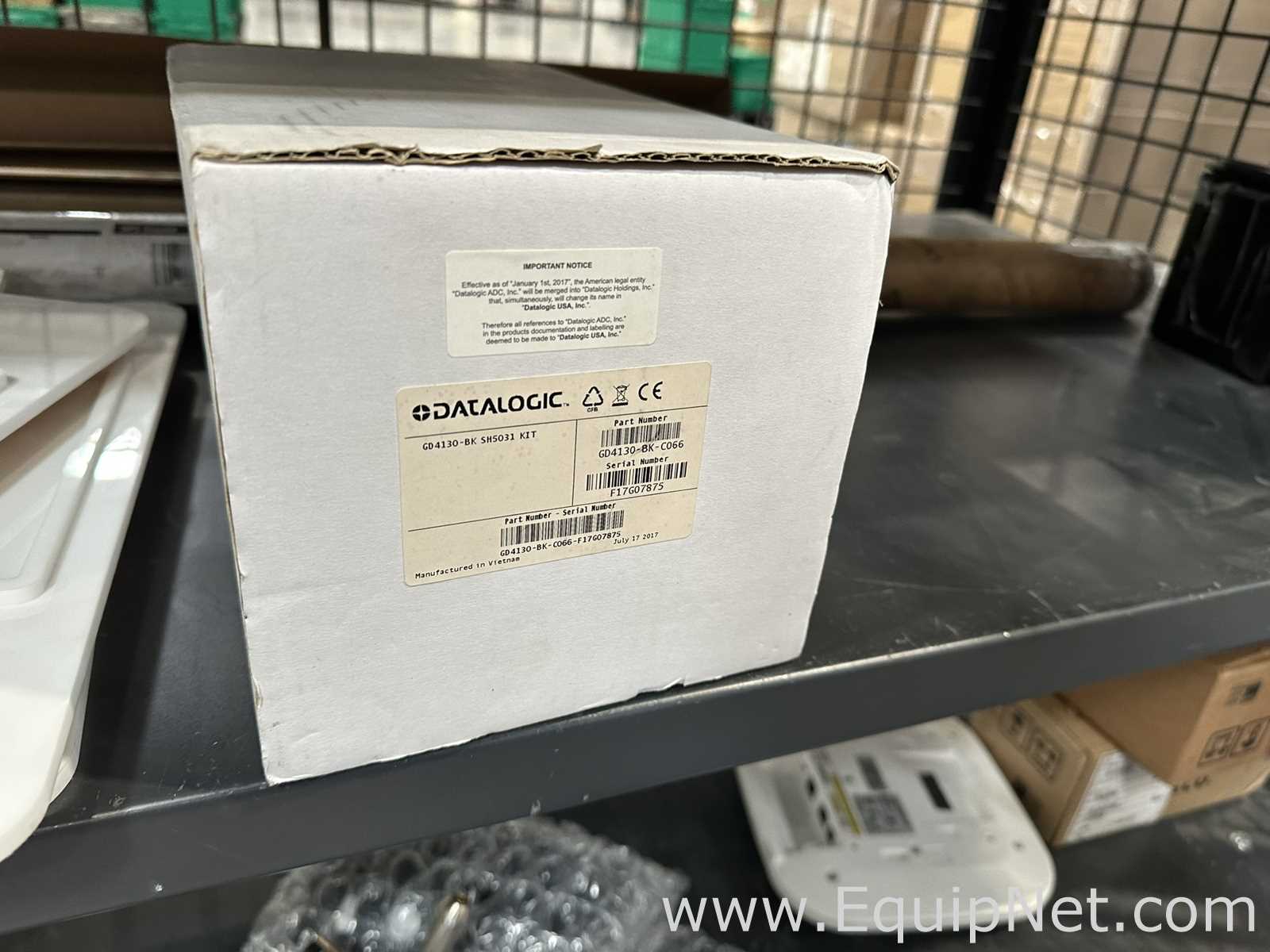 Lot of Assorted Cleanroom and Laboratory Spare Parts with Mobile Security Cage Cart