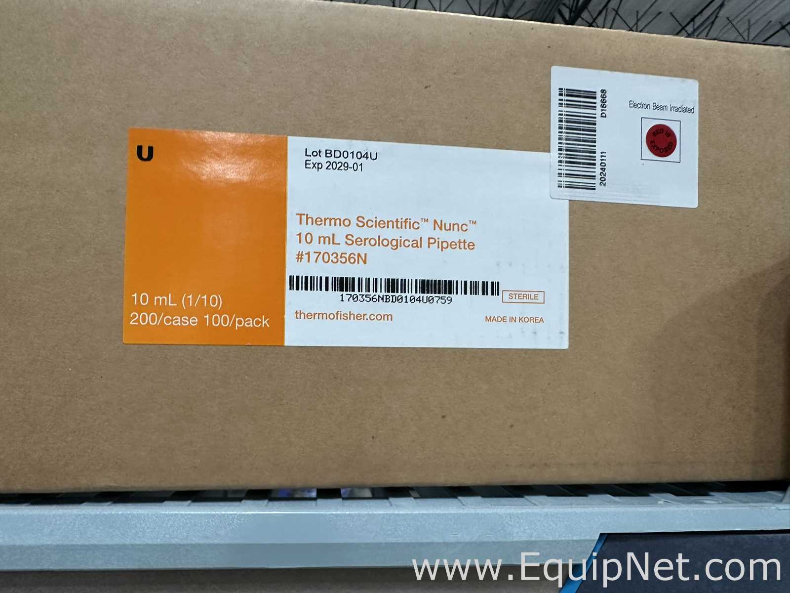 Large Lot of Unused Laboratory Consumables Including Serological Pipettes, Titration Cups, Glassware
