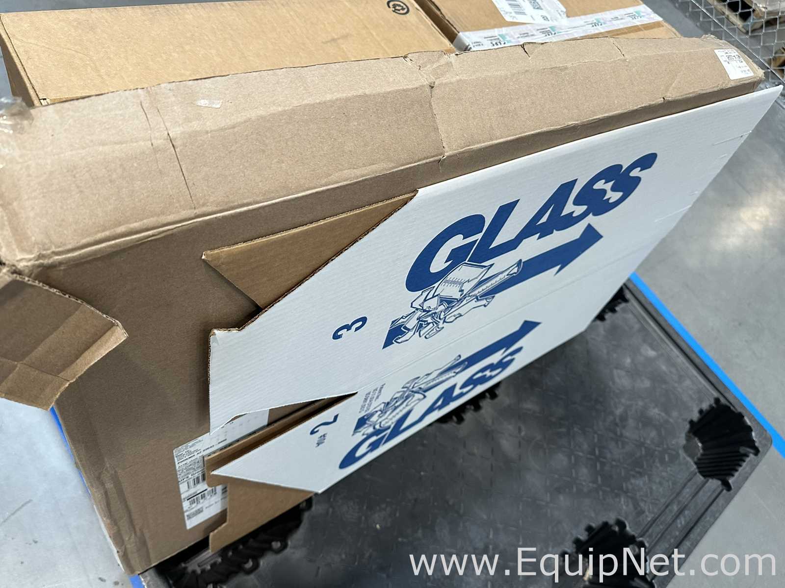 Large Lot of Unused 50mL Disposable Centrifuge Tubes and Glassware