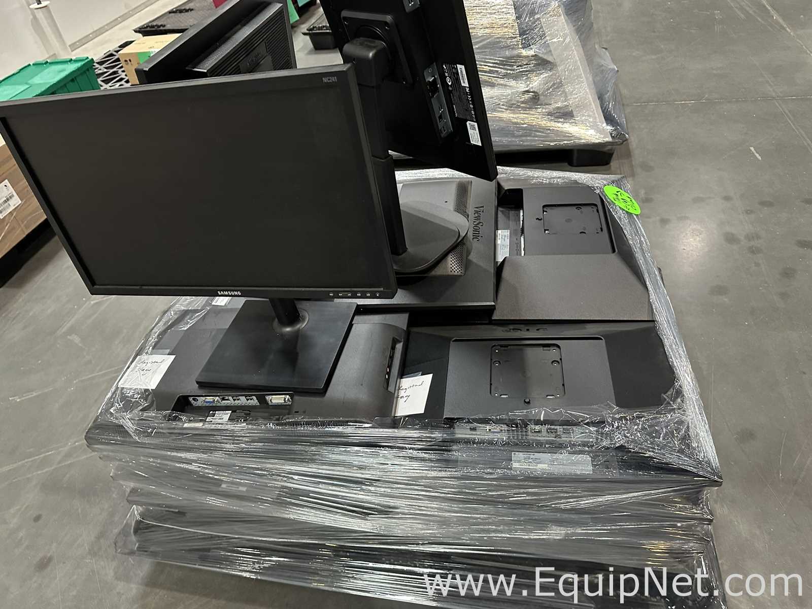 Lot of ViewSonic, LG and Samsung LCD Monitors and Zero Client Devices