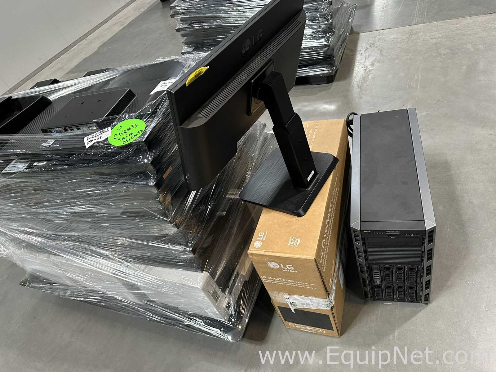Lot of ViewSonic, LG and Samsung LCD Monitors and Zero Client Devices