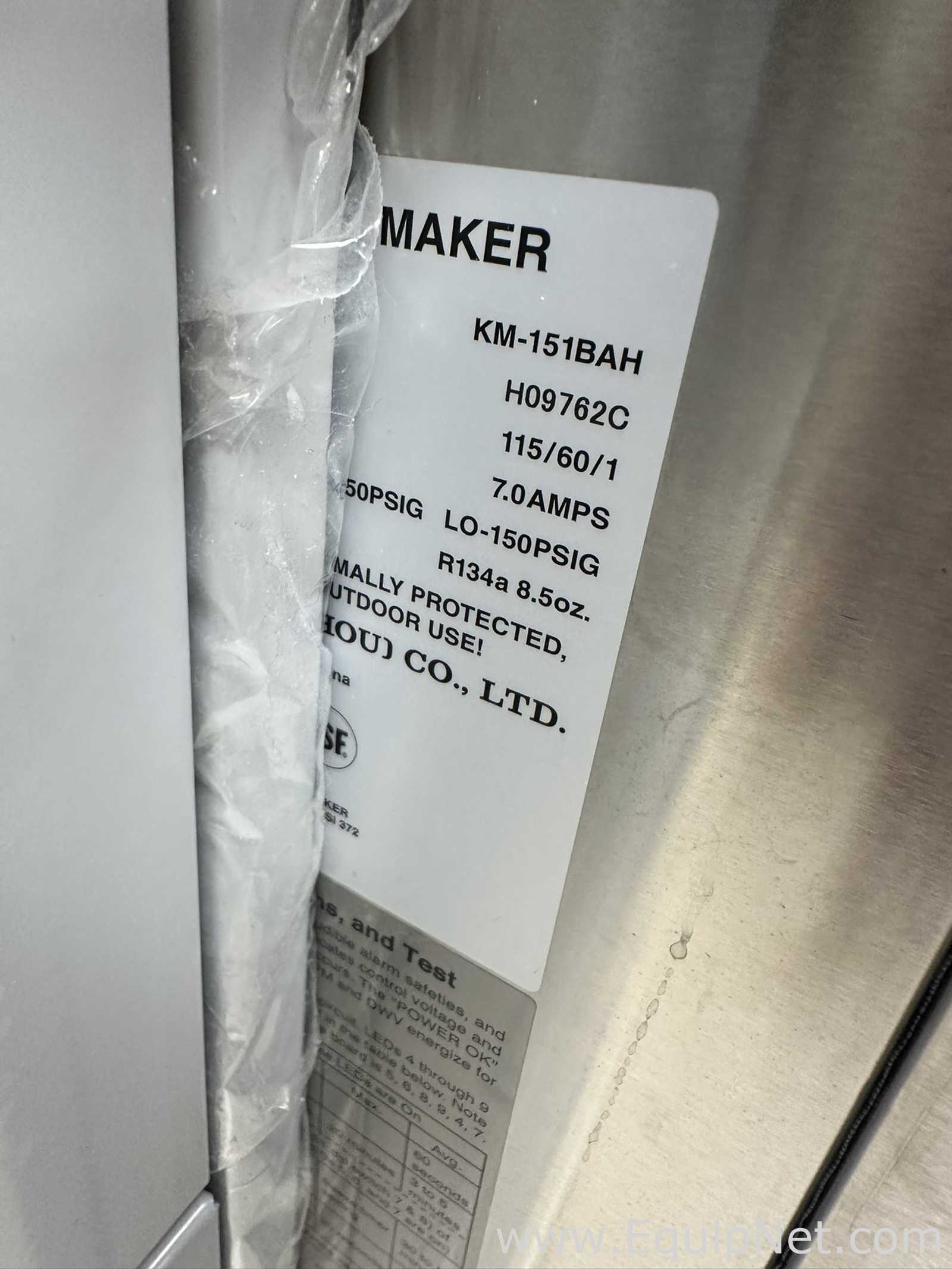 Equipo para Fabricar Hielo Hoshizaki KM-151BAH