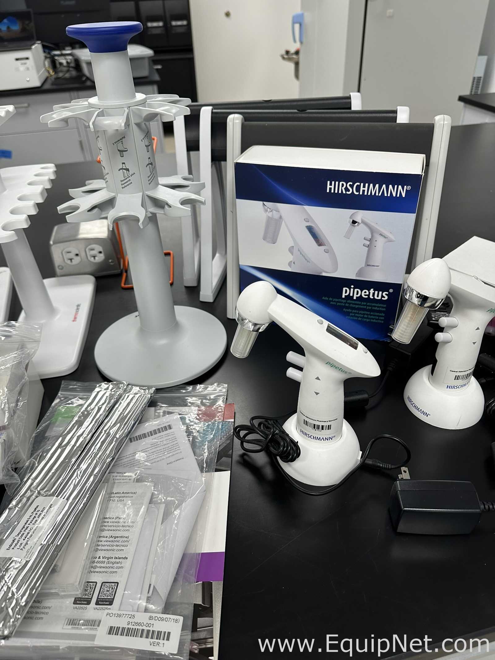 Lote de  Pipeteador Hirschmann Pipetus