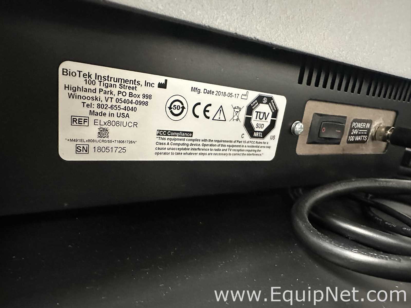 Leitor de MicroPlaca BioTek Instruments ELx808IUCR