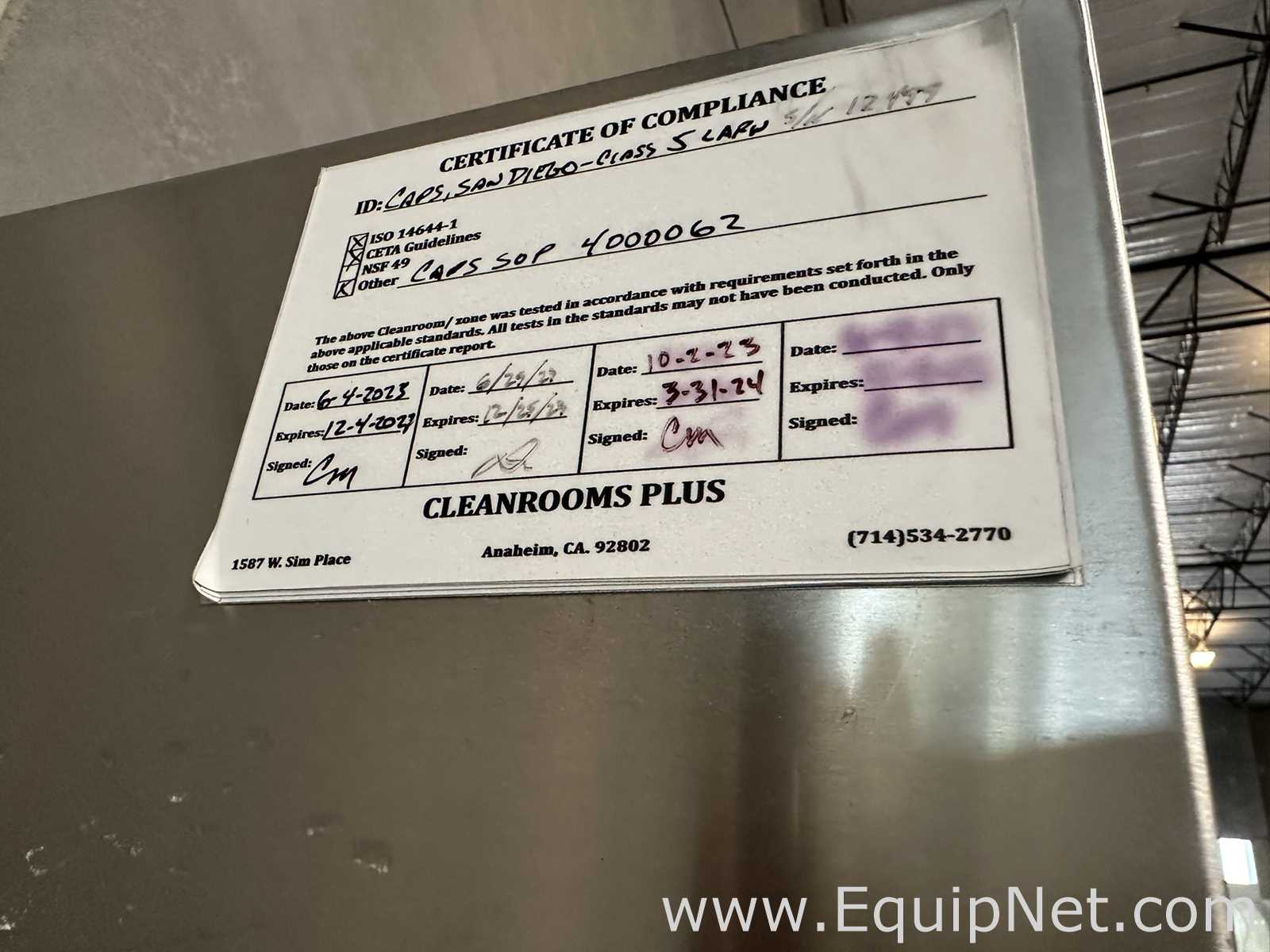 Germfree EV 6SS-ADM Laminar Flow Hood