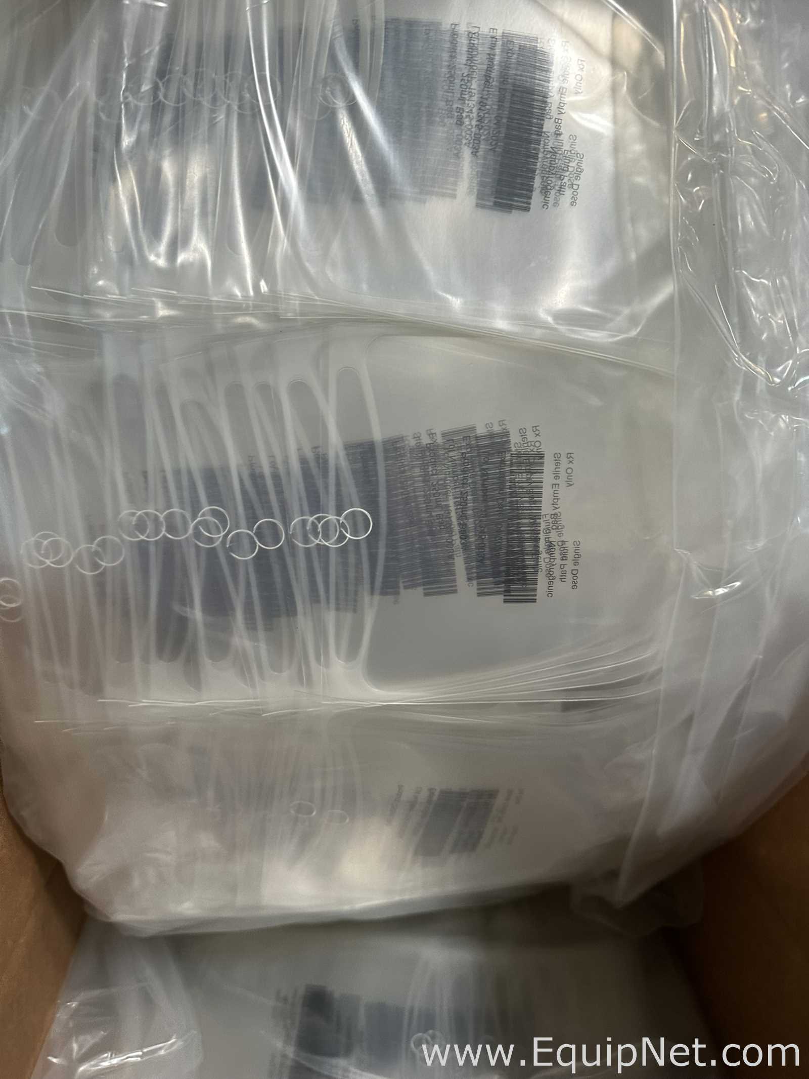 Large Lot of Unused Bausch Consumables 502500001S-P2 250mL Sterile IV Bags