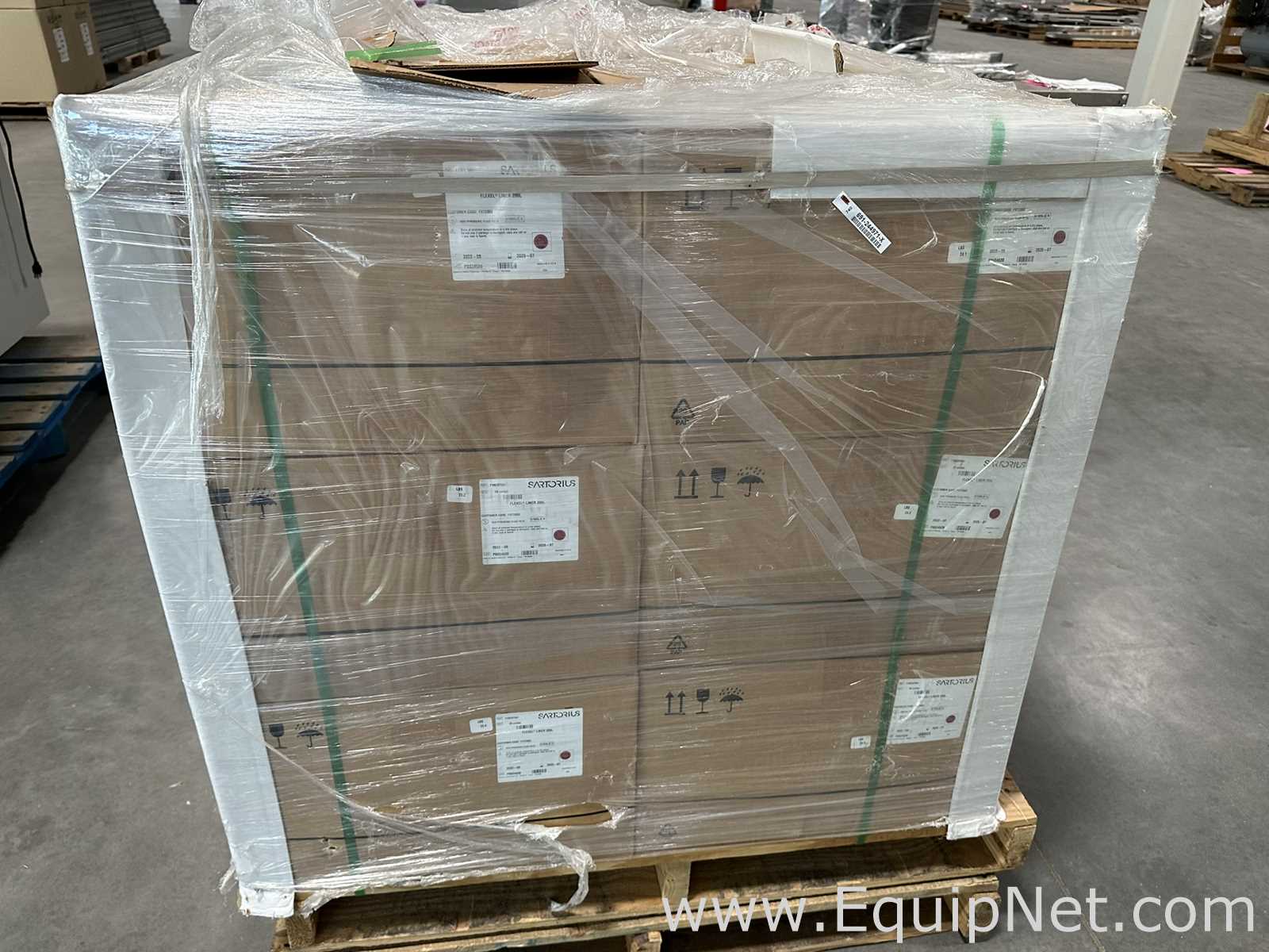 Large Lot of Unused Sartorius Stedim Flexel 200L Single Use Liner Bags
