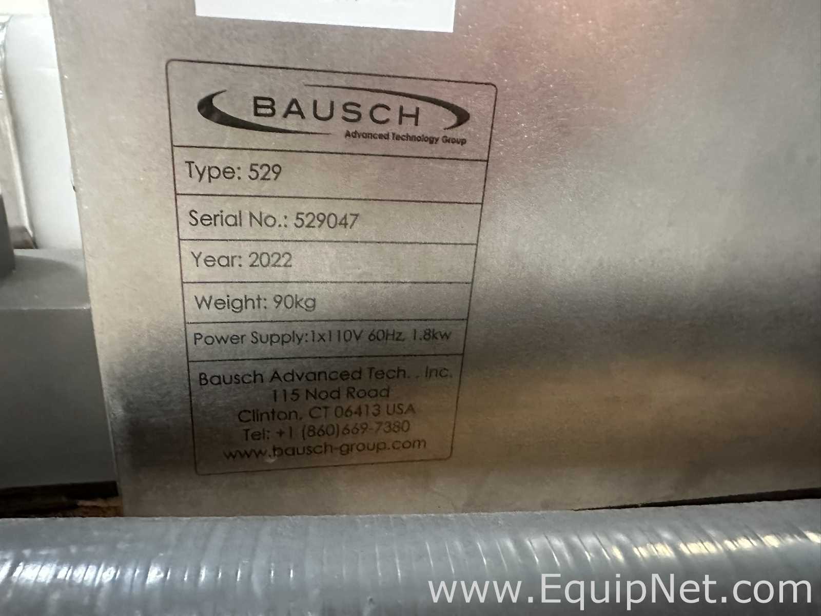 Bausch Advanced Technology Group Type 529 Medical Device Processing Machine with Control Cabinet
