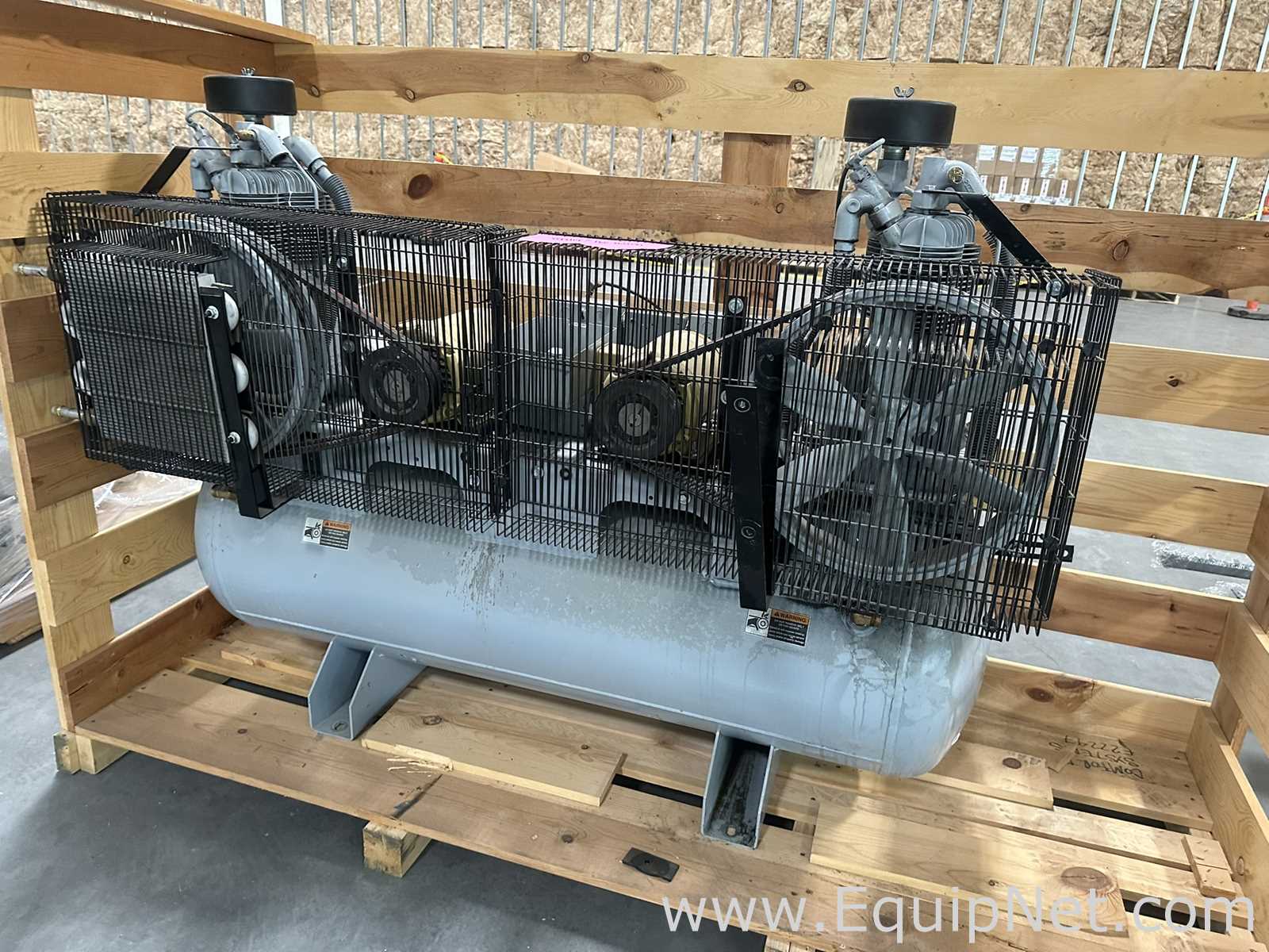 Champion Pneumatic HR2D-8 Duplex Reciprocating Air Compressor
