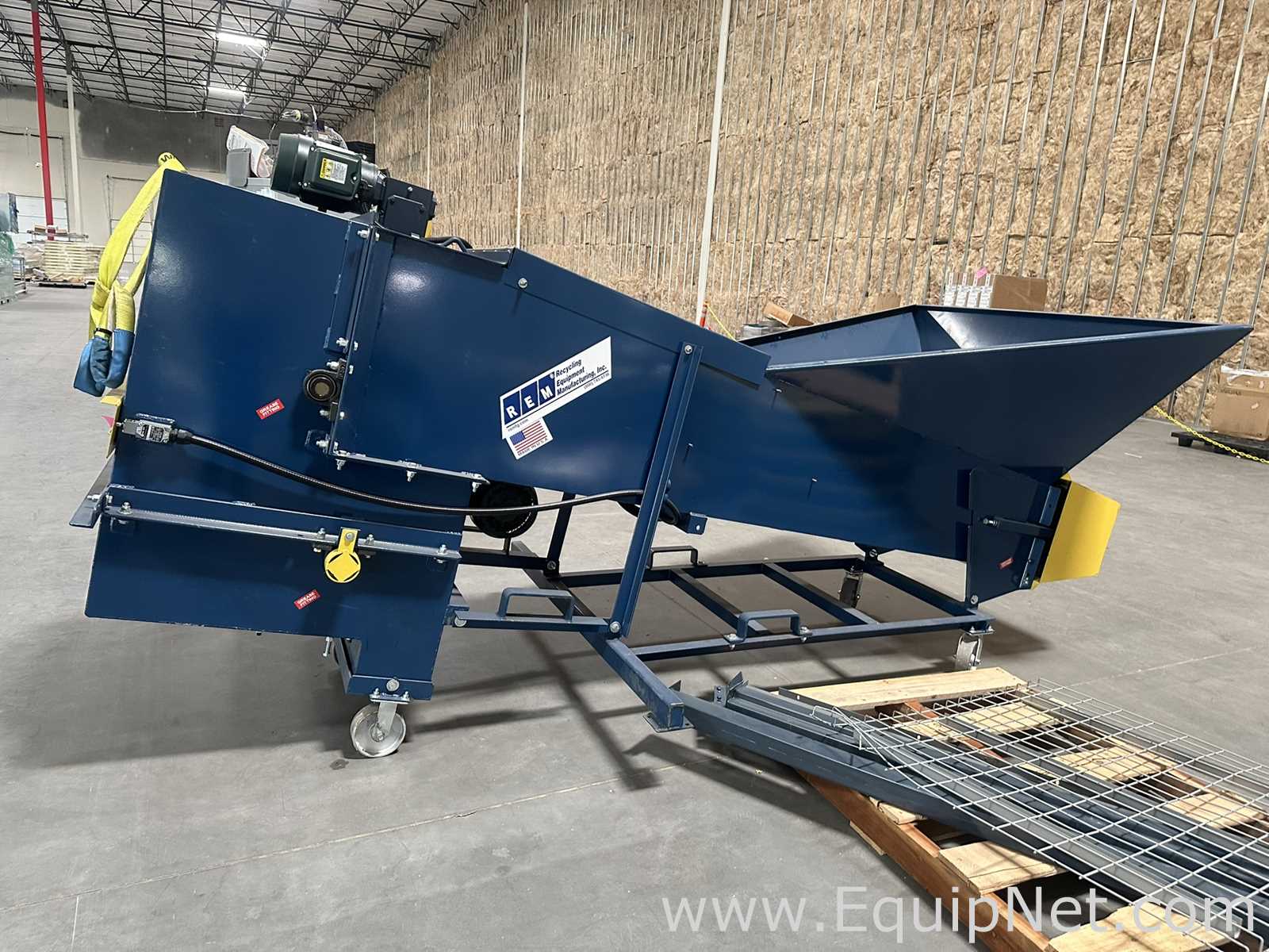 REM GB-3 Glass Breaker Crushing Unit