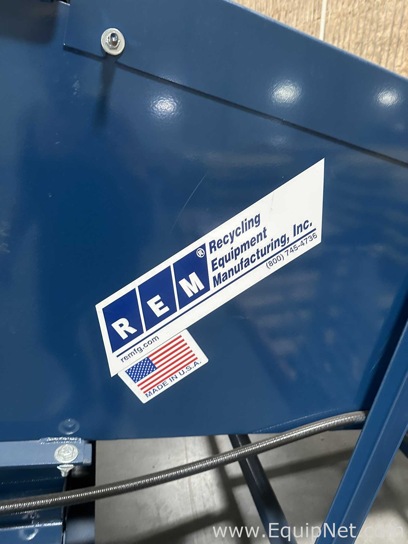 REM GB-3 Glass Breaker Crushing Unit