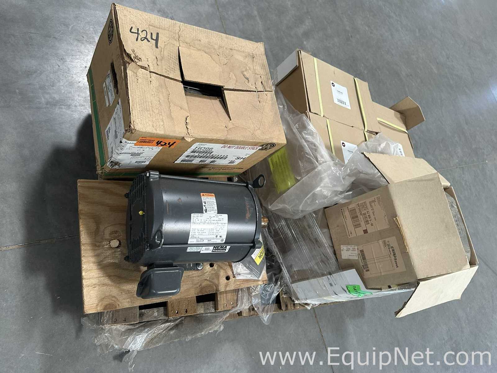 Lote de  Motor Nidec Motor Corporation D7P2D / HD98