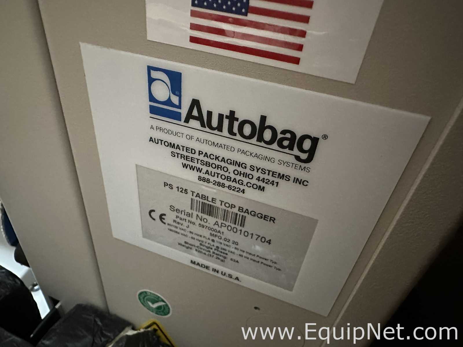 Autobag PS 125 Table Top Bagger