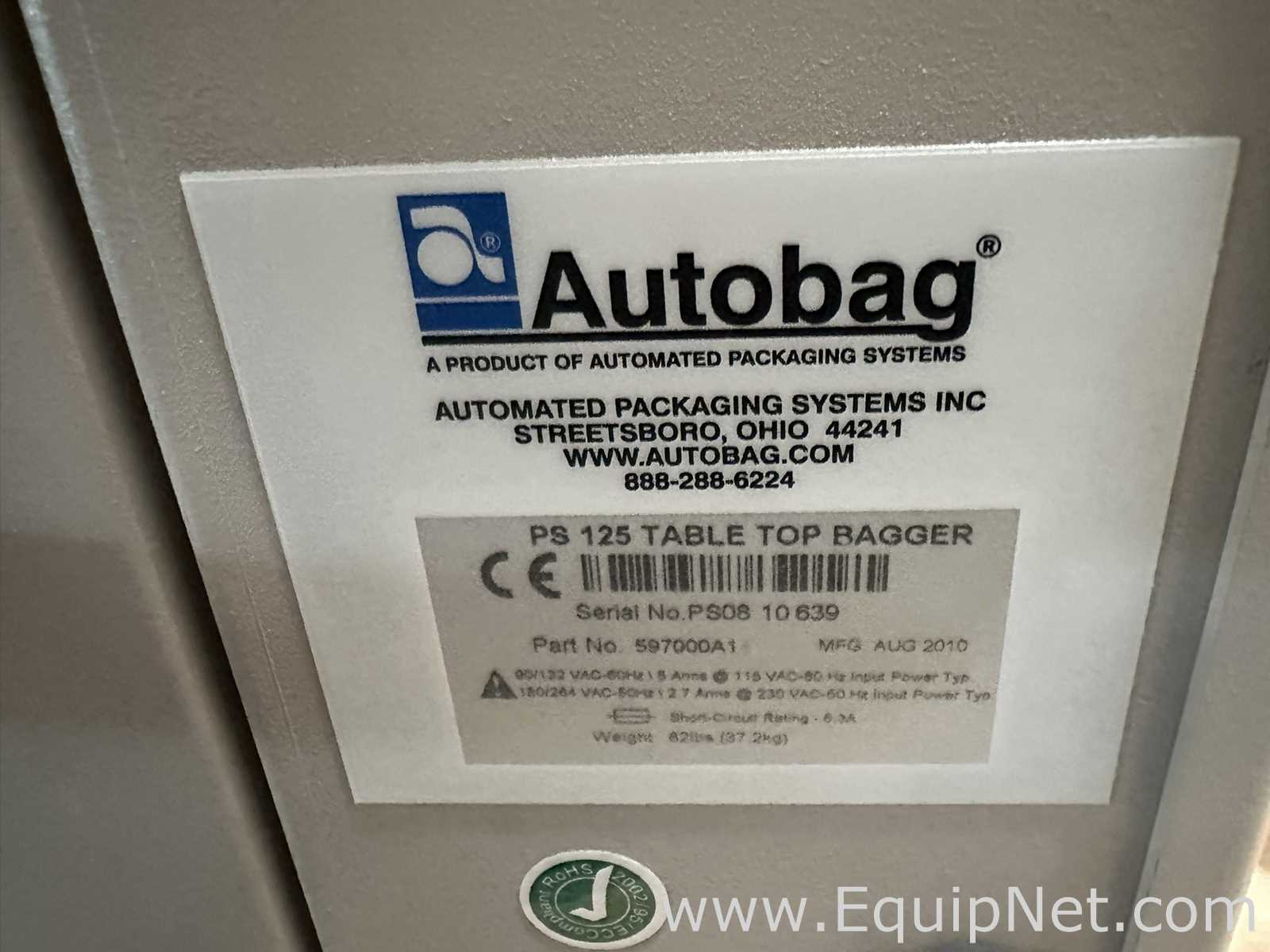 Autobag PaceSetter PS 125 Table Top Bagger