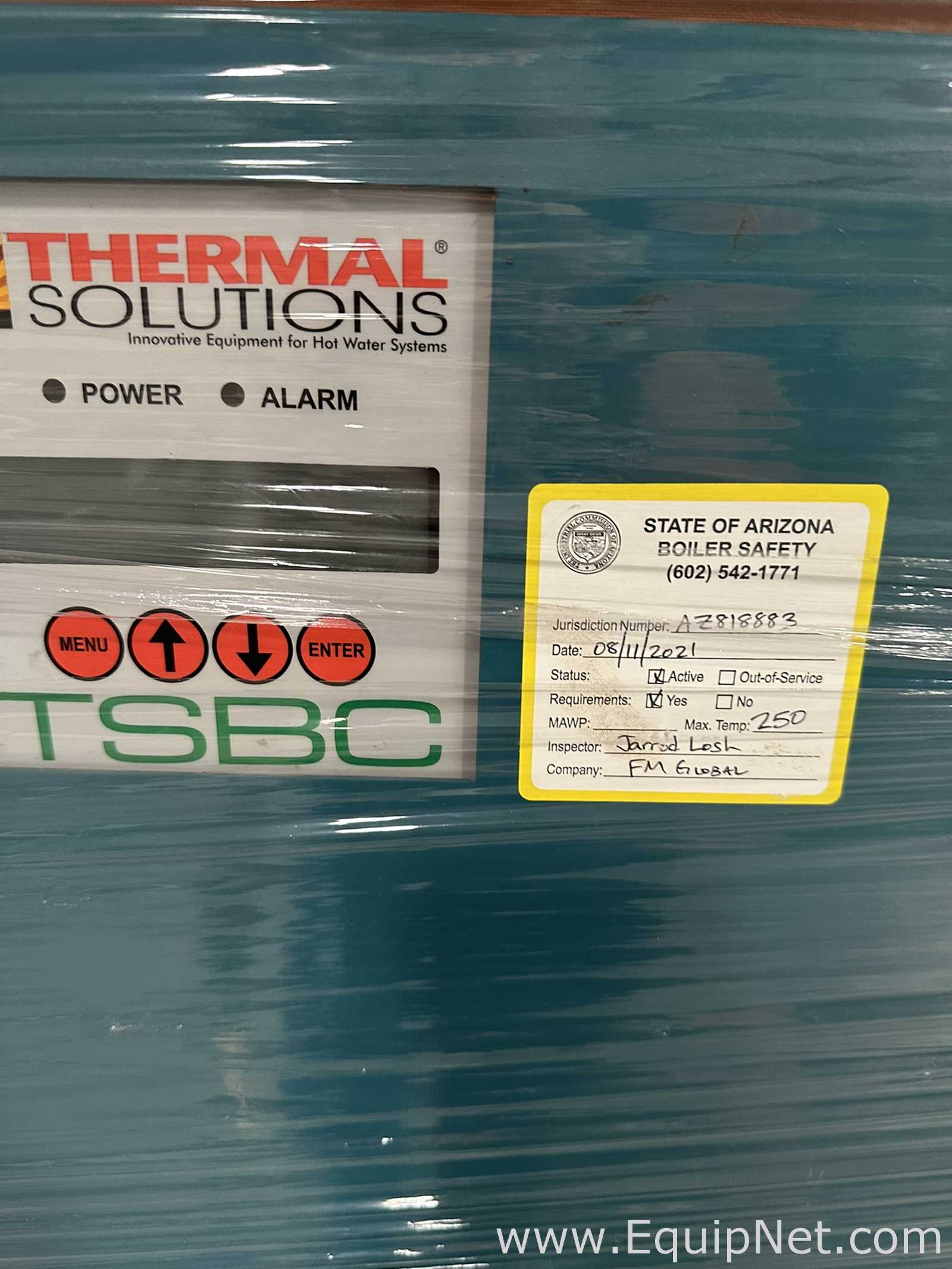 Thermal Solutions TSBC Controlled Gas Fired Hot Water Boiler