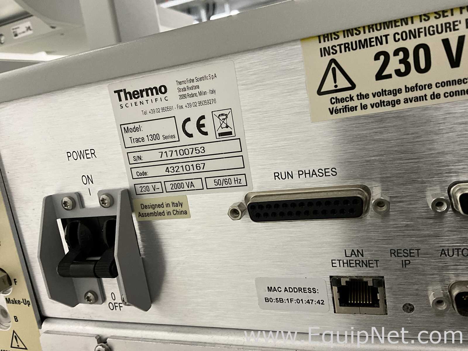 Espectrómetro de Masa Thermo Scientific Exactive GC