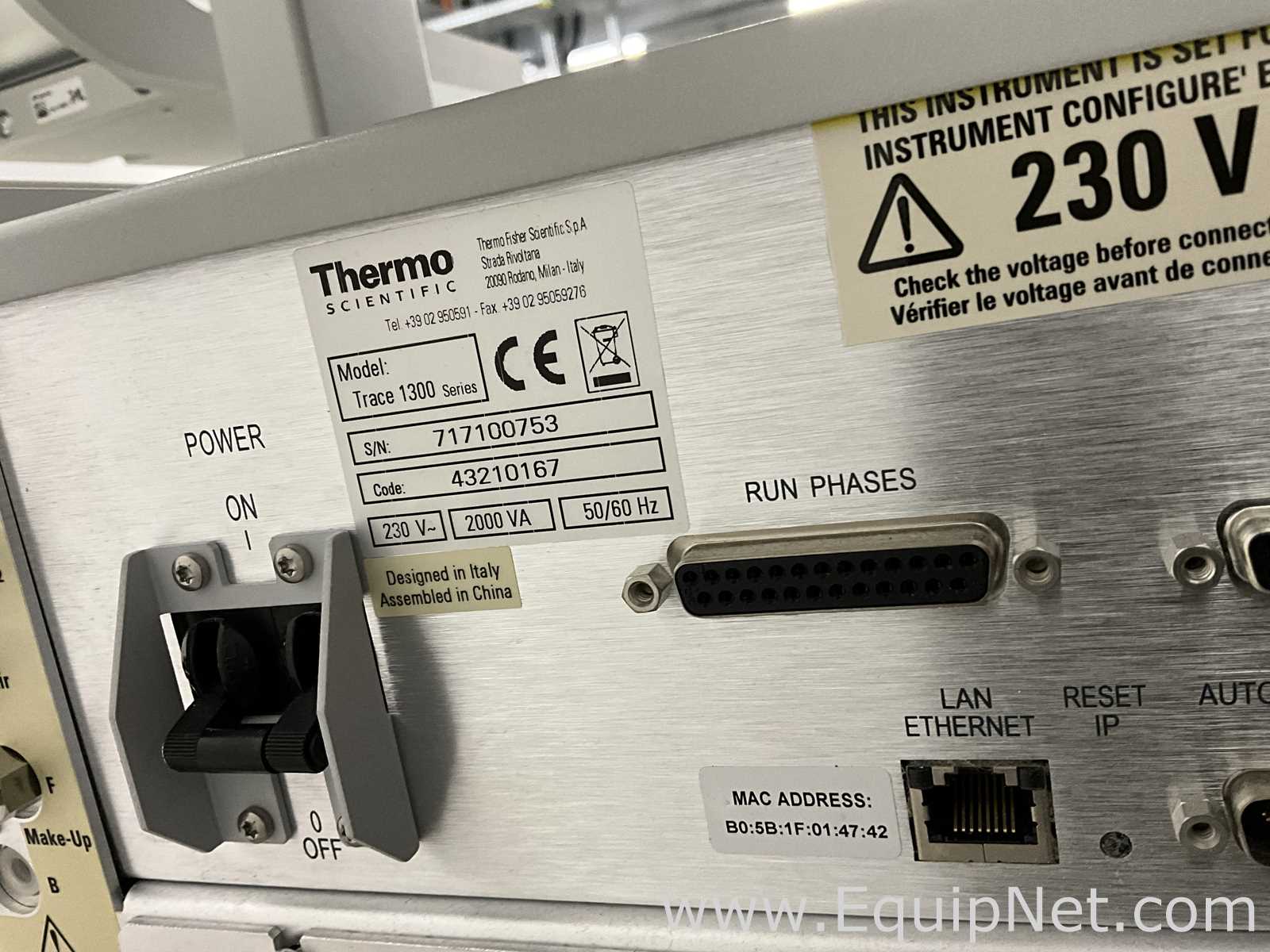 Espectrómetro de Masa Thermo Scientific Exactive GC