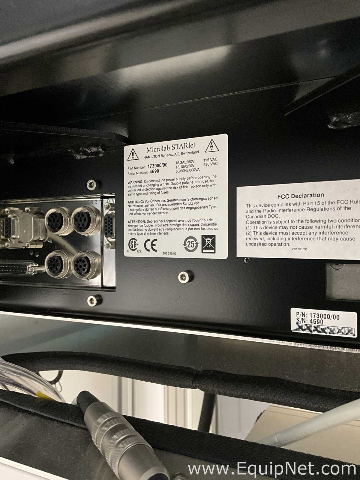 Manipulador de Líquidos Hamilton Company Microlab Starlet