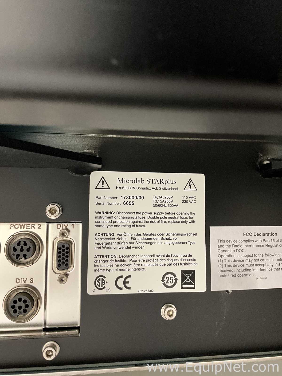 Hamilton Microlab STARplus Liquid Handler