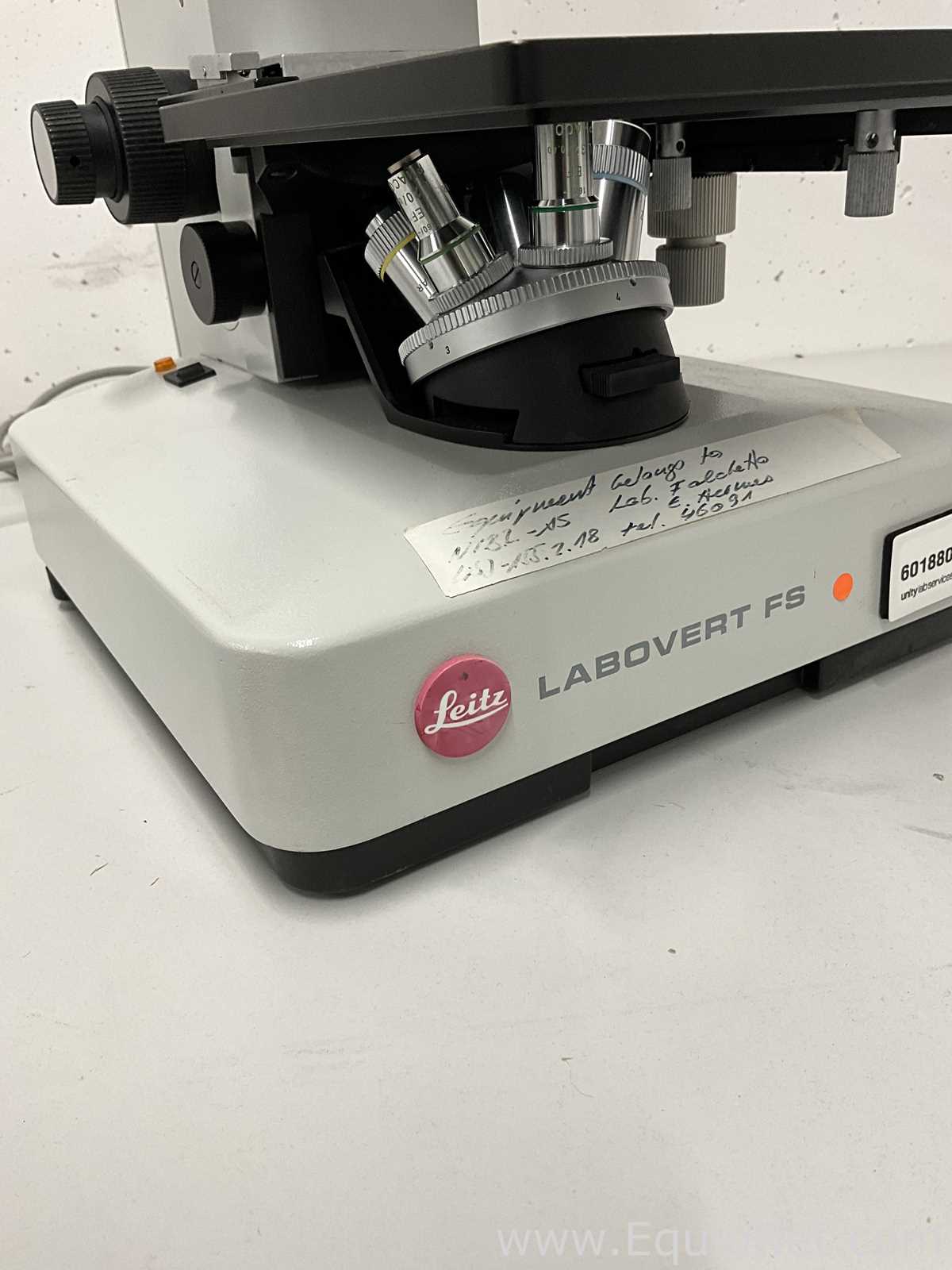 Microscopio Leitz Wetzlar Germany Labovert FS
